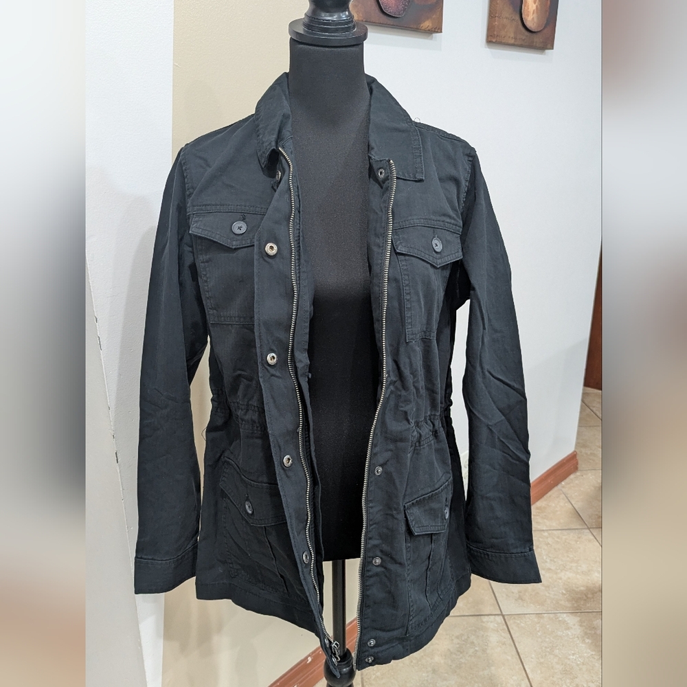 NWT TARGET A New Day Women's Black Jacket With Adjustable Waste Size Medium